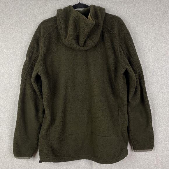 KUHL Hoodie Mens XL Dark Green Synkro Fleece 1/4 Zip Pullover - Picture 5 of 9